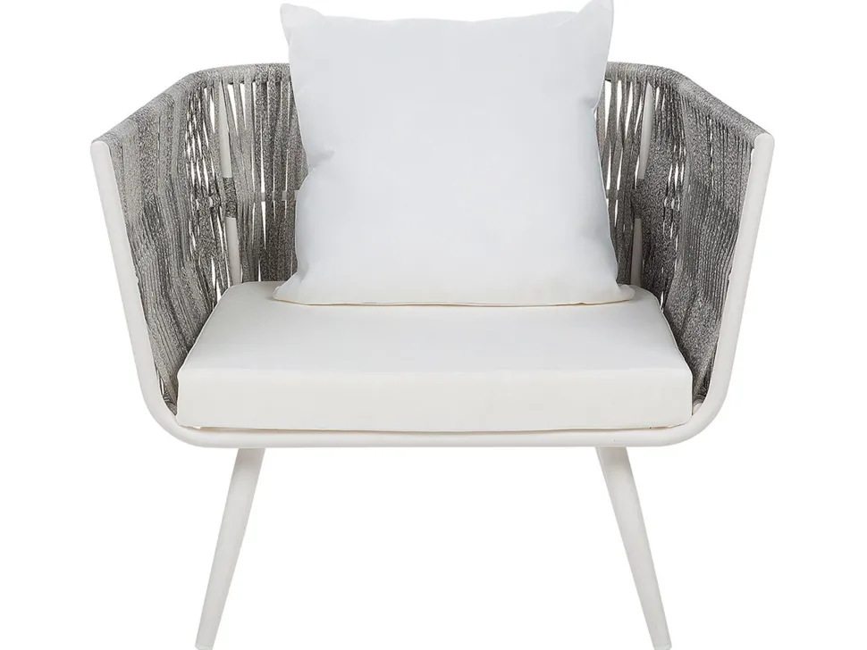 Beliani Puutarhasohvasetti Luonnonvalkoinen Ragusa Flash Sale