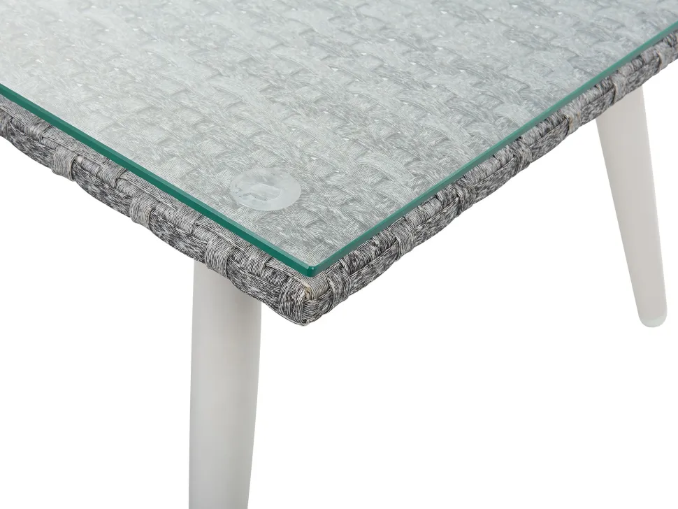 Beliani Puutarhasohvasetti Luonnonvalkoinen Ragusa Flash Sale