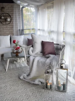 Beliani Puutarhasohvasetti Luonnonvalkoinen Ragusa Flash Sale