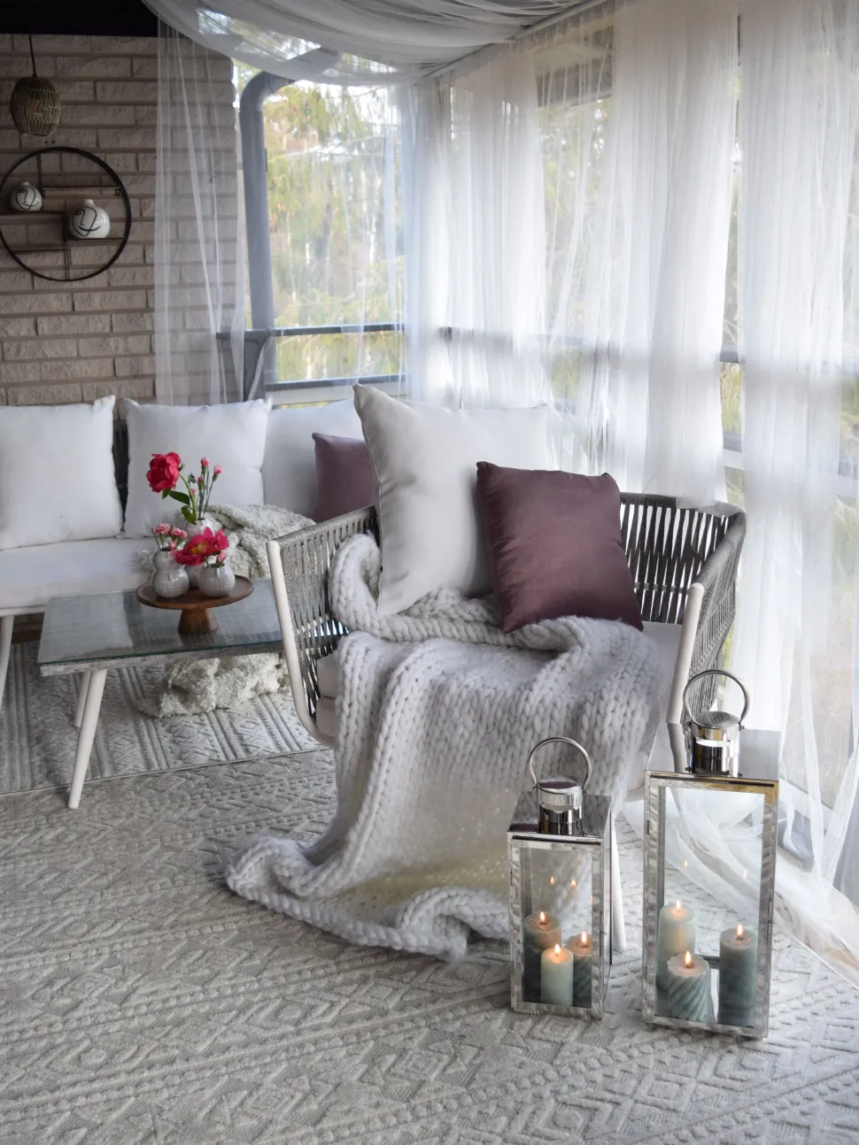 Beliani Puutarhasohvasetti Luonnonvalkoinen Ragusa Flash Sale