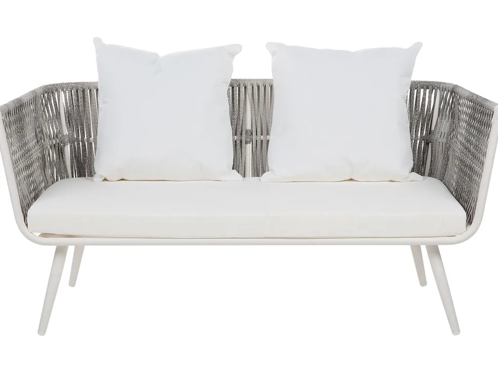 Beliani Puutarhasohvasetti Luonnonvalkoinen Ragusa Flash Sale