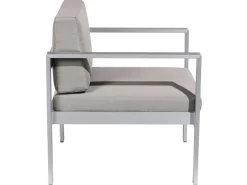 Beliani Puutarhasohvasetti Tummanharmaa Salerno Discount