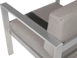 Beliani Puutarhasohvasetti Tummanharmaa Salerno Discount