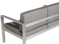 Beliani Puutarhasohvasetti Tummanharmaa Salerno Discount