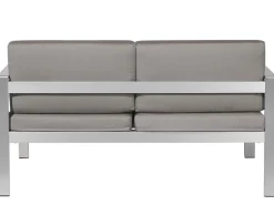 Beliani Puutarhasohvasetti Tummanharmaa Salerno Discount