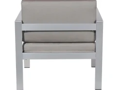 Beliani Puutarhasohvasetti Tummanharmaa Salerno Discount