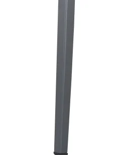 Beliani Puutarhatuoli 2 Kpl Alumiininen Harmaa Mileto Sale