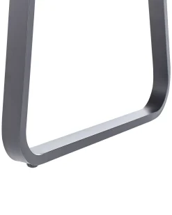 Beliani Puutarhatuoli 2 Kpl Metallinen Musta Canetto Outlet