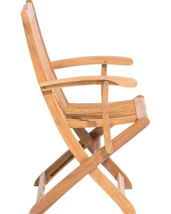 Beliani Puutarhatuoli 2 Kpl Puinen Maui Outlet