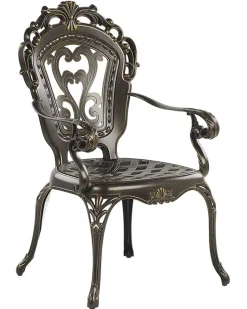 Beliani Puutarhatuoli 2 Kpl Ruskea Sapri Outlet