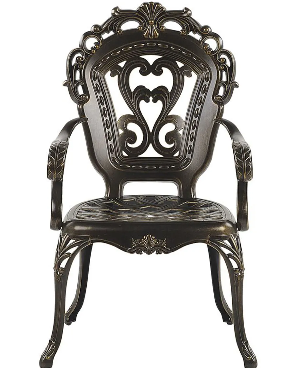 Beliani Puutarhatuoli 2 Kpl Ruskea Sapri Outlet