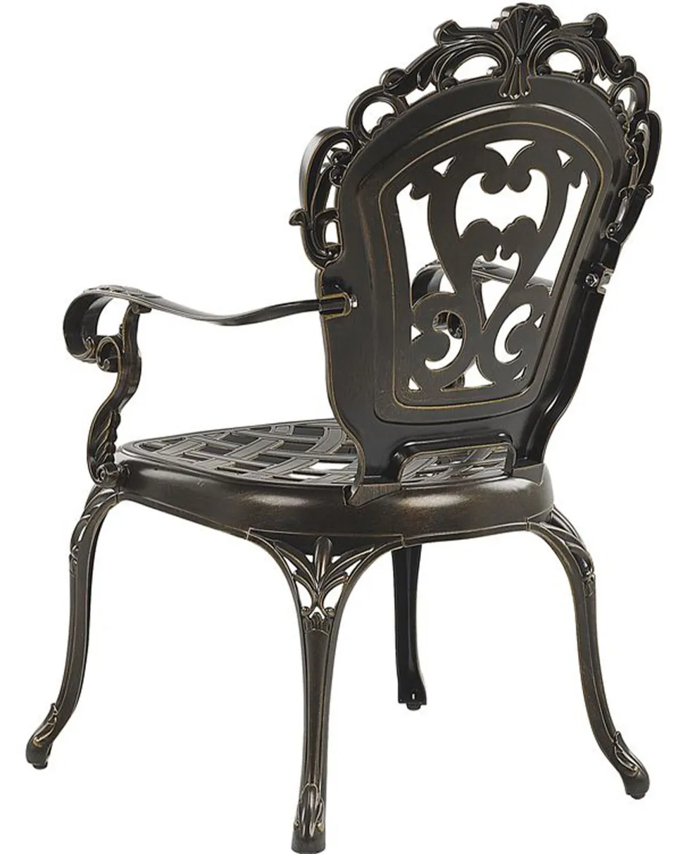 Beliani Puutarhatuoli 2 Kpl Ruskea Sapri Outlet