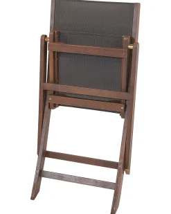 Beliani Puutarhatuoli Akaasia Tumma Puu 2 Kpl Cesana Store