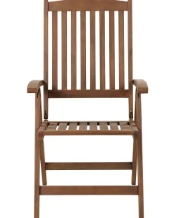 Beliani Puutarhatuoli Akaasia Tumma Puu Amantea Clearance