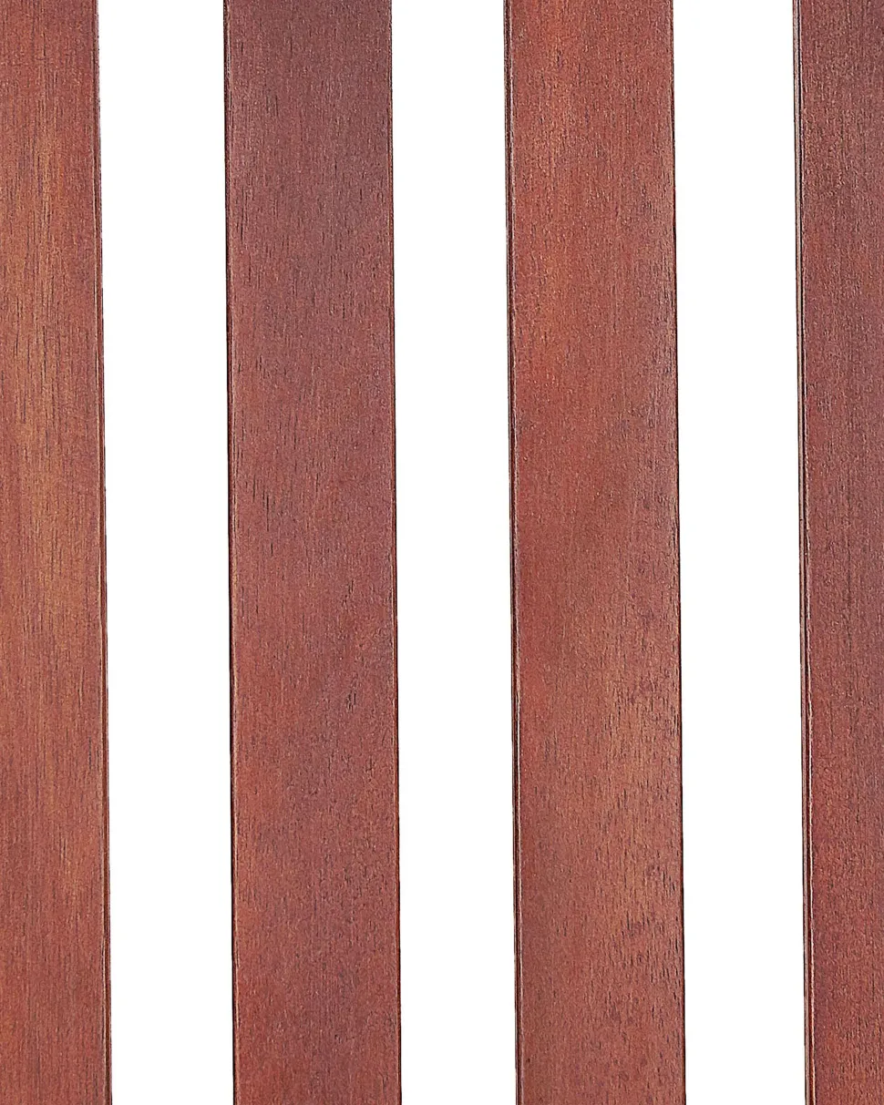 Beliani Puutarhatuoli Akasiapuu Tumma Puu/Sininen 6 Kpl Toscana Store