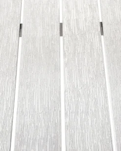 Beliani Puutarhatuoli Alumiini Valkoinen 6 Kpl Vernio Flash Sale