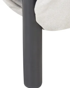 Beliani Puutarhatuoli Alumiini Vaaleanharmaa Hot