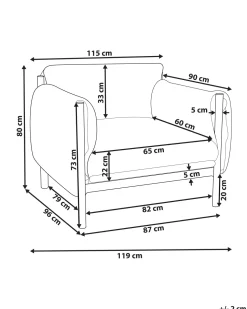 Beliani Puutarhatuoli Alumiini Vaaleanharmaa Hot
