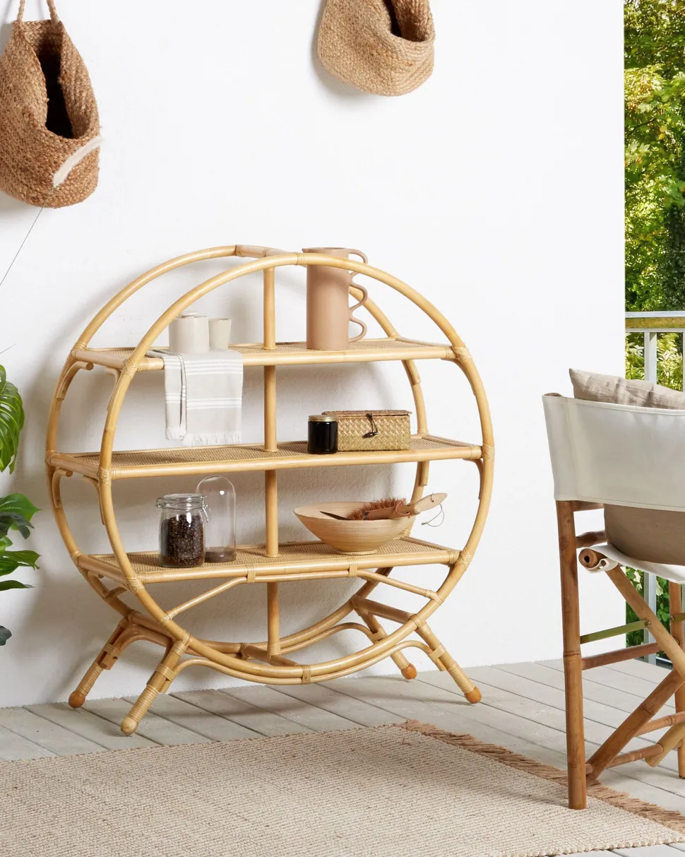 Beliani Puutarhatuoli Bambua 2Kpl Luonnonvaalea Molise Best Sale