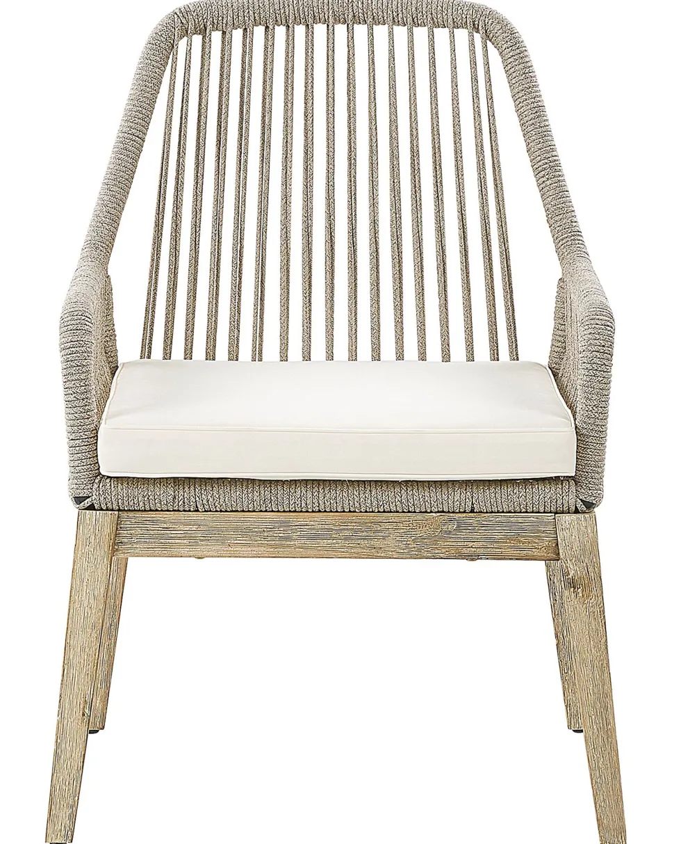 Beliani Puutarhatuoli Beige 2 Kpl Olbia Sale