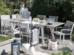 Beliani Puutarhatuoli Harmaa 4Kpl Pereta Clearance