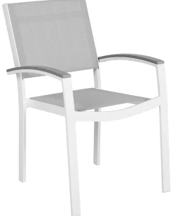 Beliani Puutarhatuoli Harmaa 4Kpl Pereta Clearance