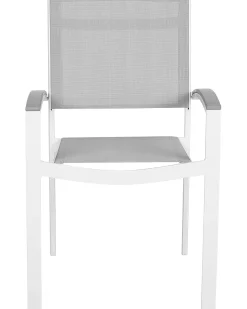 Beliani Puutarhatuoli Harmaa 4Kpl Pereta Clearance