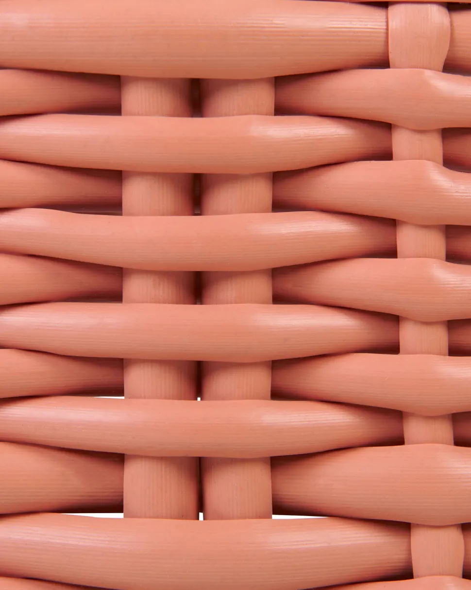 Beliani Puutarhatuoli Ja Rahi Polyrottinki Persikka Arcille Fashion