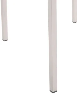 Beliani Puutarhatuoli Kangas Beige 4 Kpl Grosseto New