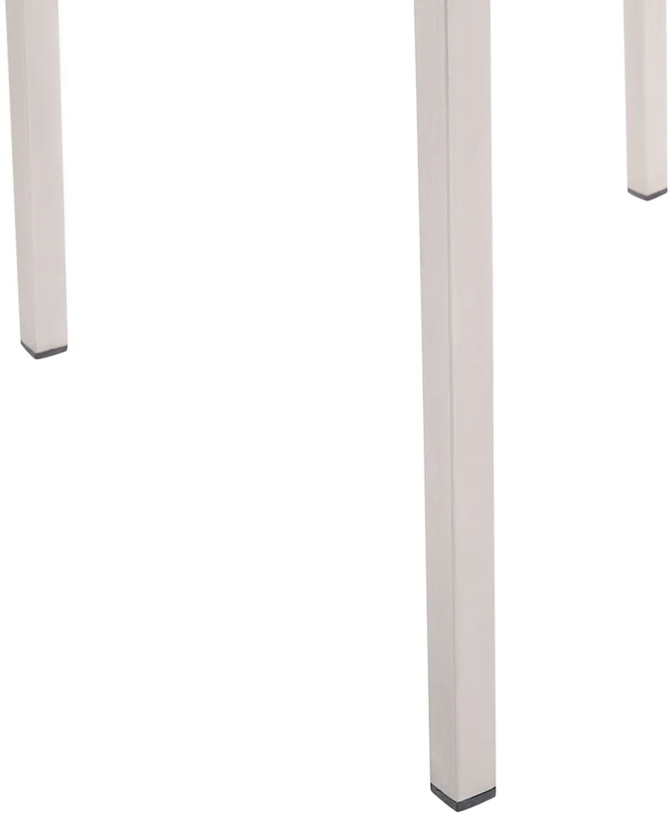 Beliani Puutarhatuoli Kangas Beige 4 Kpl Grosseto New