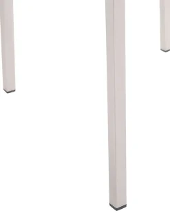 Beliani Puutarhatuoli Kangas Beige 6 Kpl Grosseto New