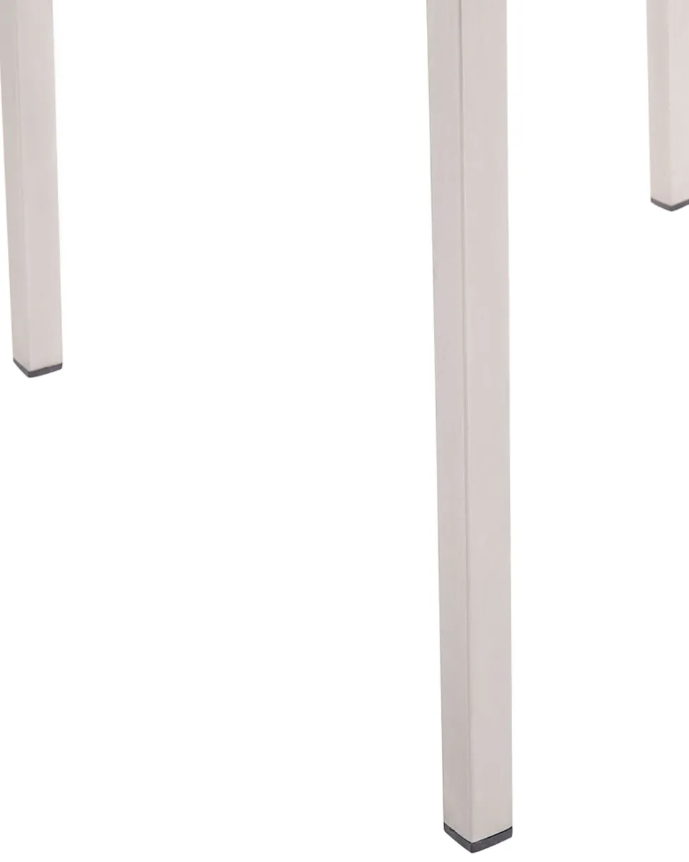 Beliani Puutarhatuoli Kangas Beige 6 Kpl Grosseto New