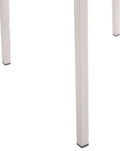 Beliani Puutarhatuoli Kangas Musta 4 Kpl Grosseto Best Sale