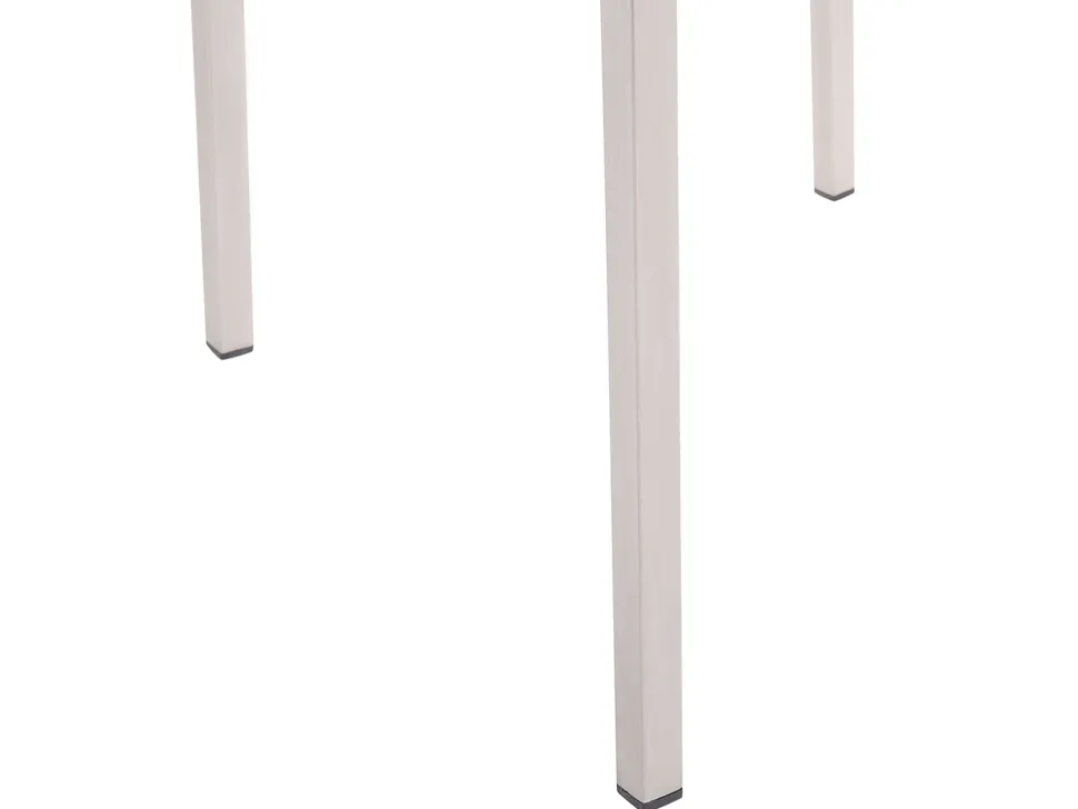 Beliani Puutarhatuoli Kangas Valkoinen 2 Kpl Grosseto Sale