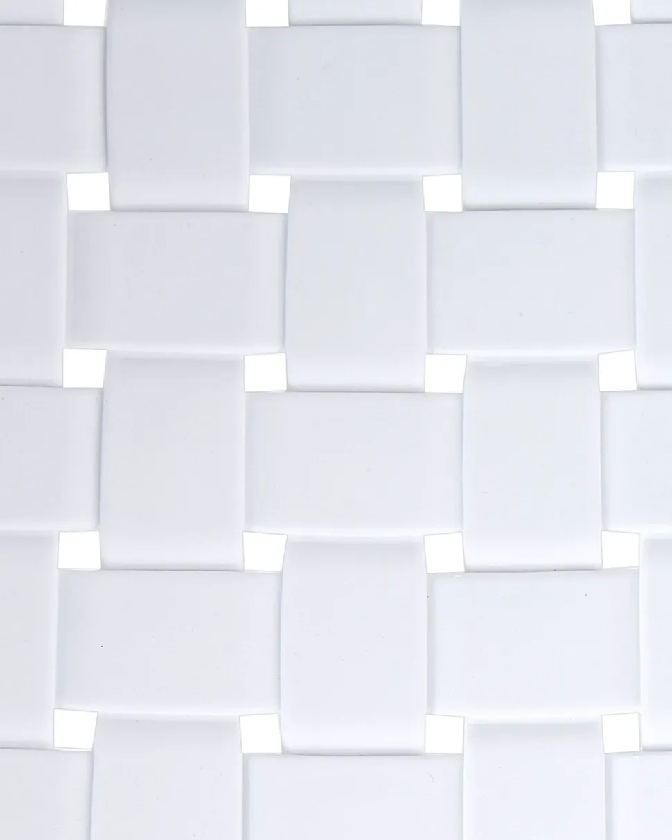 Beliani Puutarhatuoli Muovi Valkoinen 4 Kpl Napoli Fashion