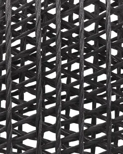 Beliani Puutarhatuoli Musta 2 Kpl Olbia Store