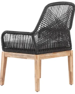 Beliani Puutarhatuoli Musta 2 Kpl Olbia Store