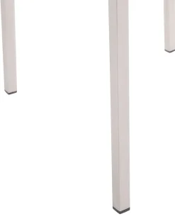 Beliani Puutarhatuoli Polyrottinki Musta 4 Kpl Grosseto Cheap