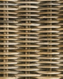 Beliani Puutarhatuoli Rahilla Rottinki Luonnonvari 2 Kpl Ribolla Cheap