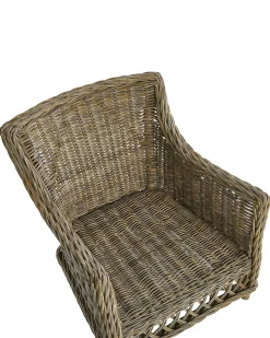 Beliani Puutarhatuoli Rahilla Rottinki Luonnonvari 2 Kpl Ribolla Cheap