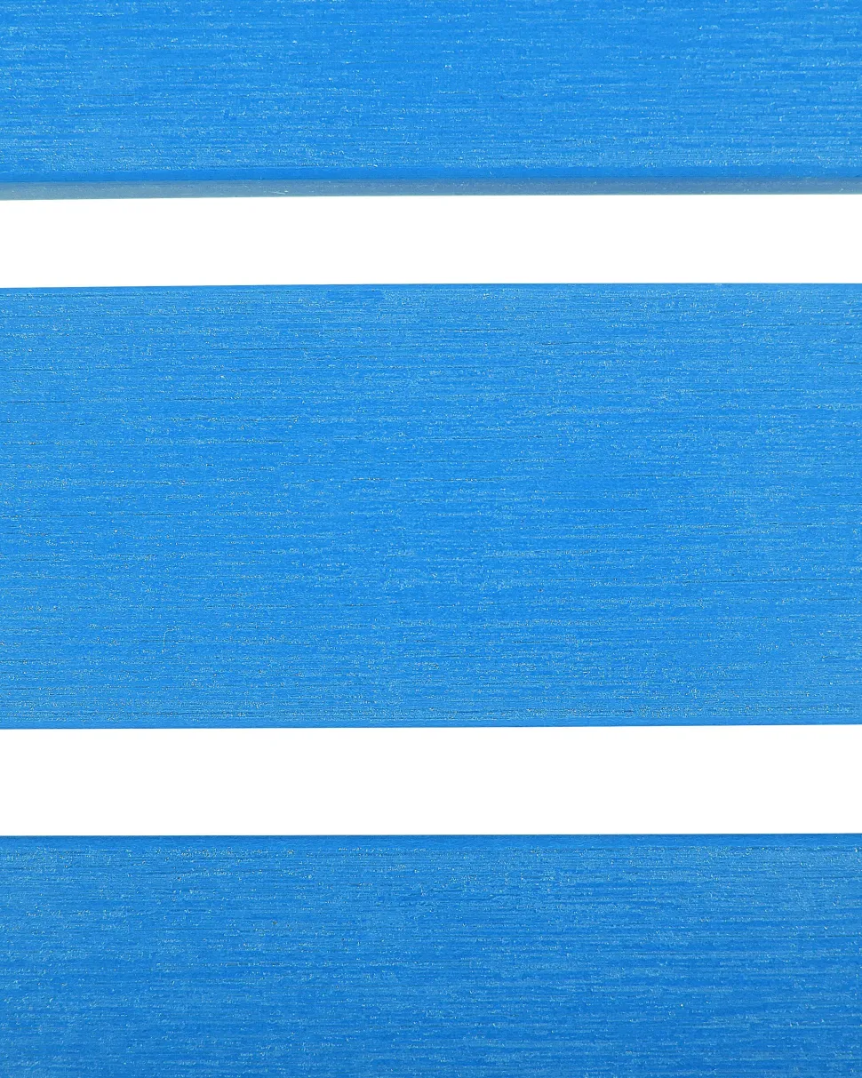 Beliani Puutarhatuoli Rahilla Sininen Adirondack Shop