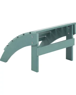 Beliani Puutarhatuoli Rahilla Turkoosi Adirondack Store