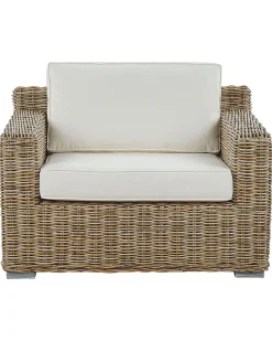 Beliani Puutarhatuoli Rottinki Luonnonvari Ardea Best Sale