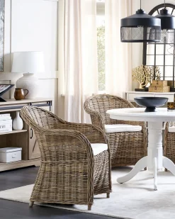 Beliani Puutarhatuoli Rottinki Luonnonvari Susua Best