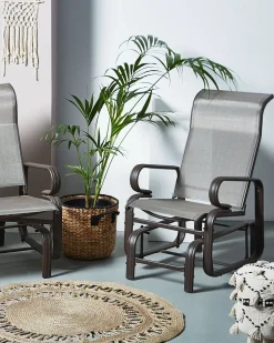 Beliani Puutarhatuoli Ruskea Borgio Best