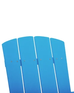 Beliani Puutarhatuoli Sininen Adirondack Cheap