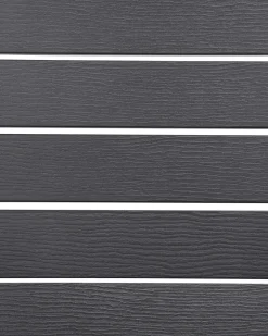 Beliani Puutarhatuoli Tummanharmaa Adirondack Sale