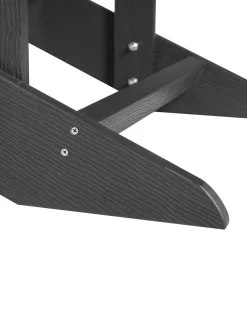 Beliani Puutarhatuoli Tummanharmaa Adirondack Sale