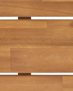 Beliani Puutarhatuoli Vaalea Akasiapuu 4 Kpl Fornelli Cheap