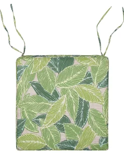 Beliani Puutarhatuoli Vihrealla Pehmusteella Sassari Sale